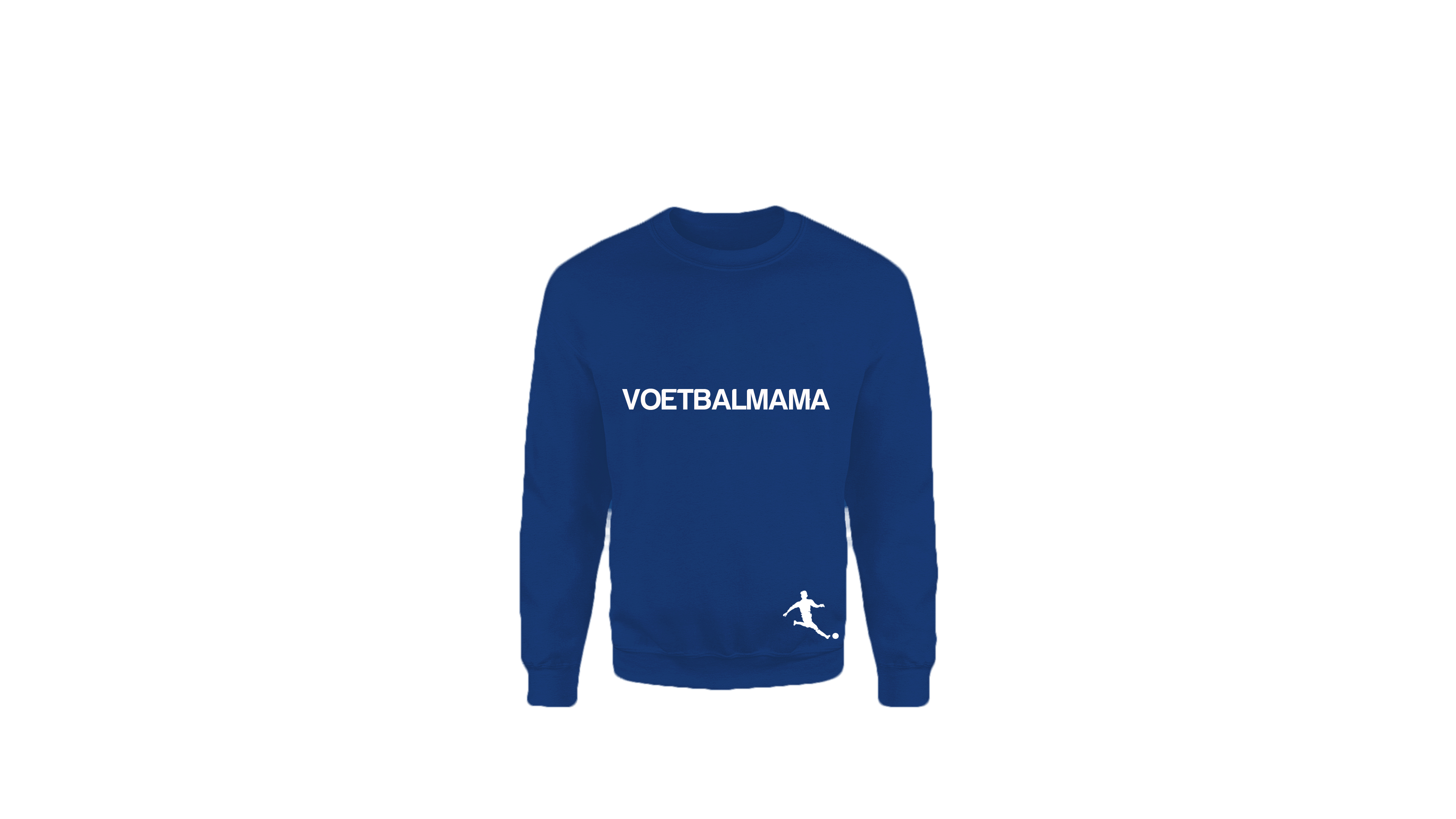 fusie prototype Federaal Voetbalstages Sweater Dames met quote 'voetbalmama' en logo -  Voetbalstages.be